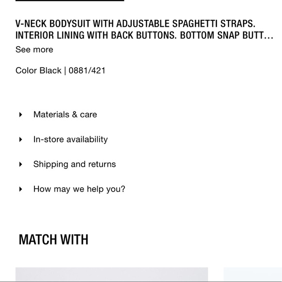 Zara Pleated Bodysuit - Picture 5 of 6